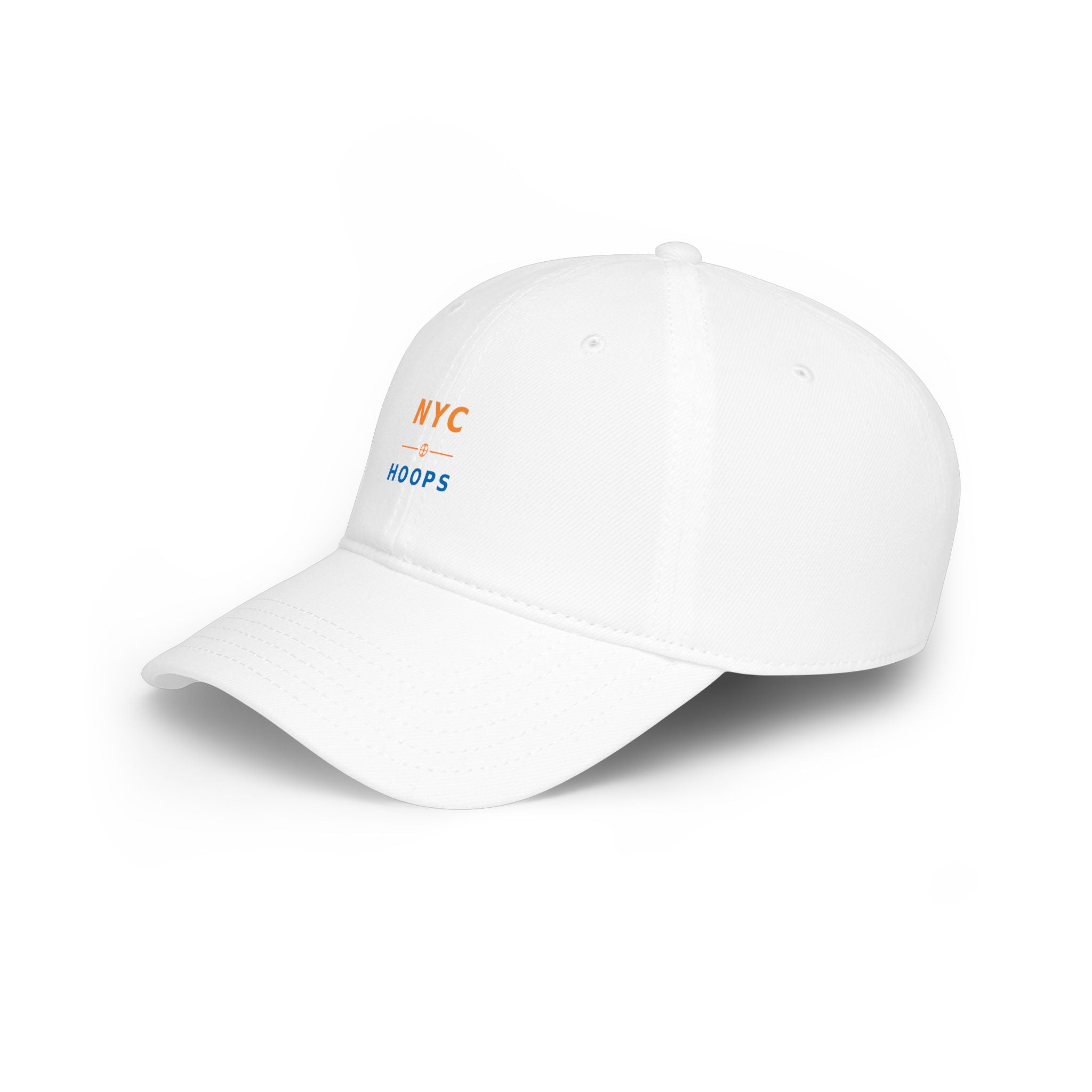 NYC Hoops Low Profile Baseball Cap - Basketball Fan Hat