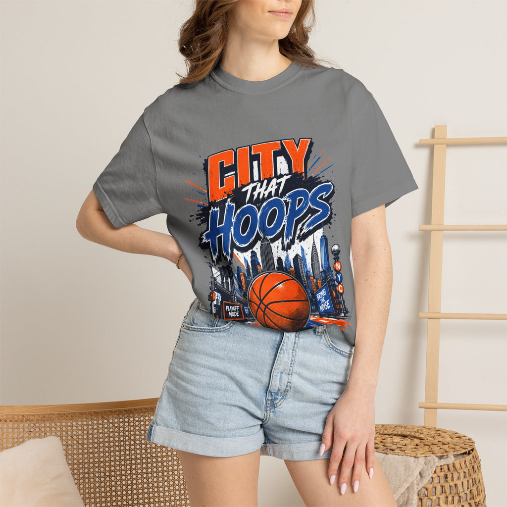 City That Hoops Knicks Themed Unisex T-Shirt