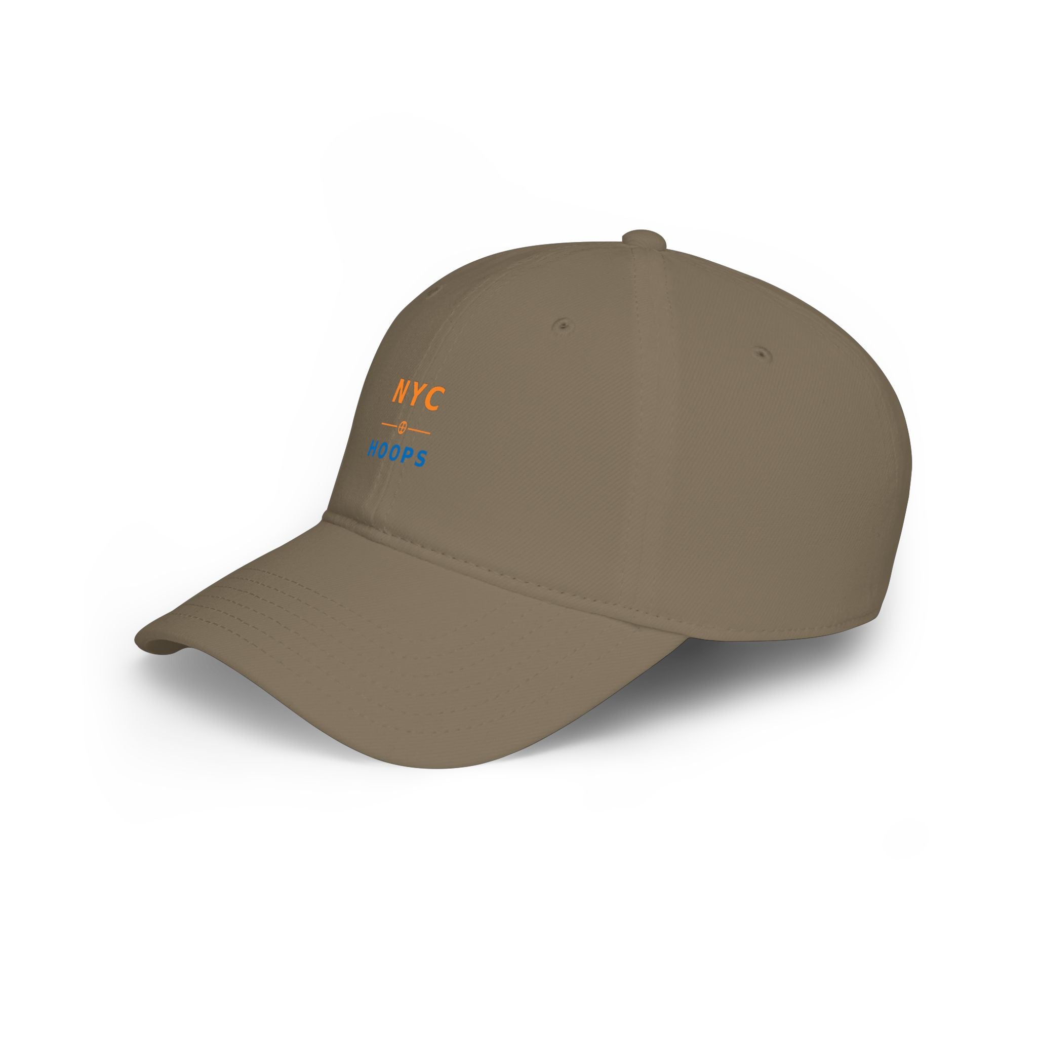 NYC Hoops Low Profile Baseball Cap - Basketball Fan Hat