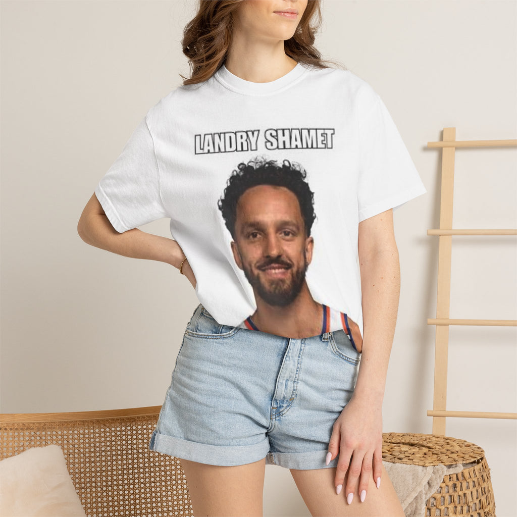Landry Shamet Bottom Text Meme T-Shirt