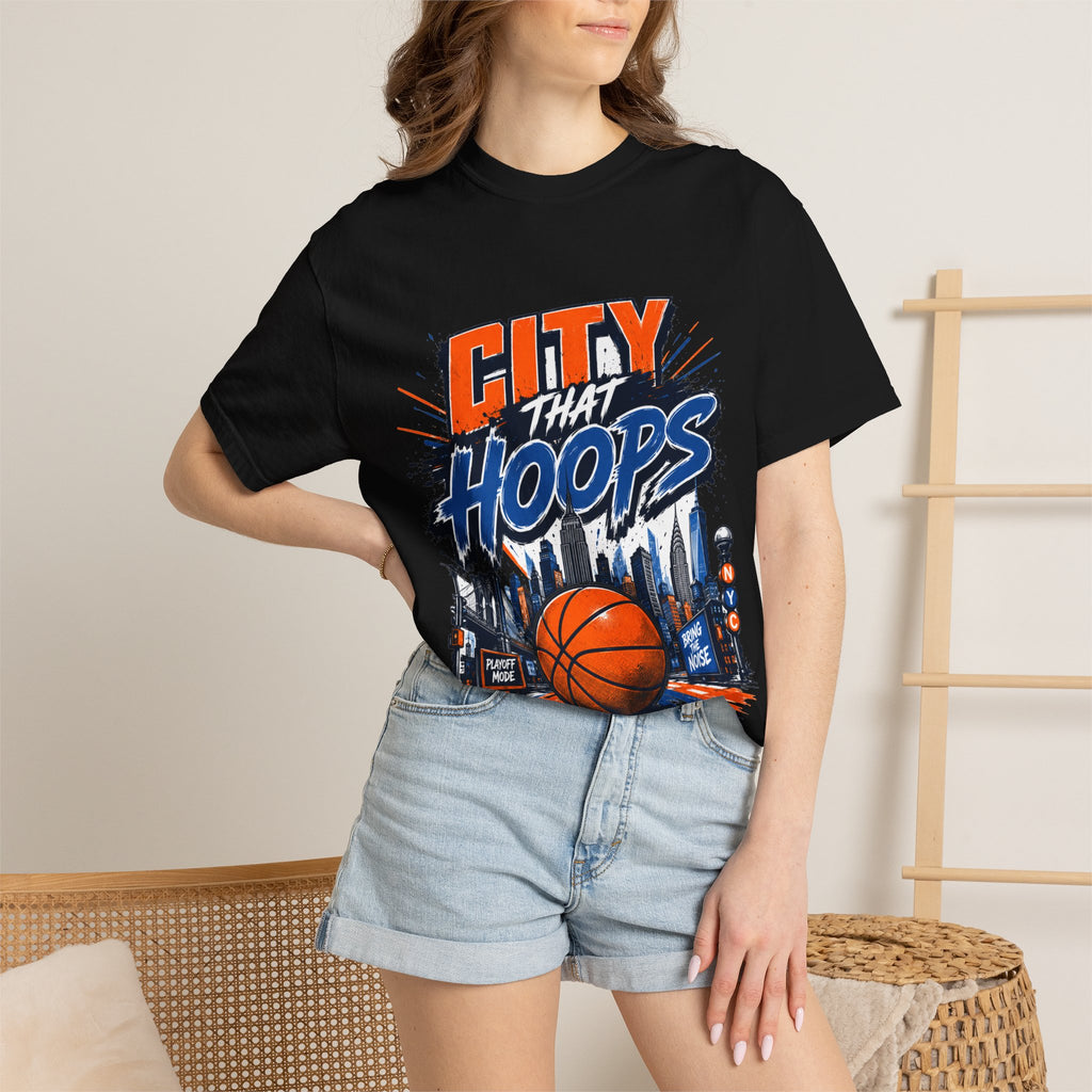 City That Hoops Knicks Themed Unisex T-Shirt