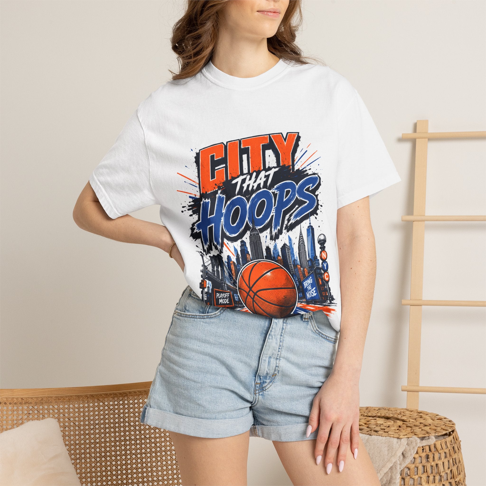 City That Hoops Knicks Themed Unisex T-Shirt