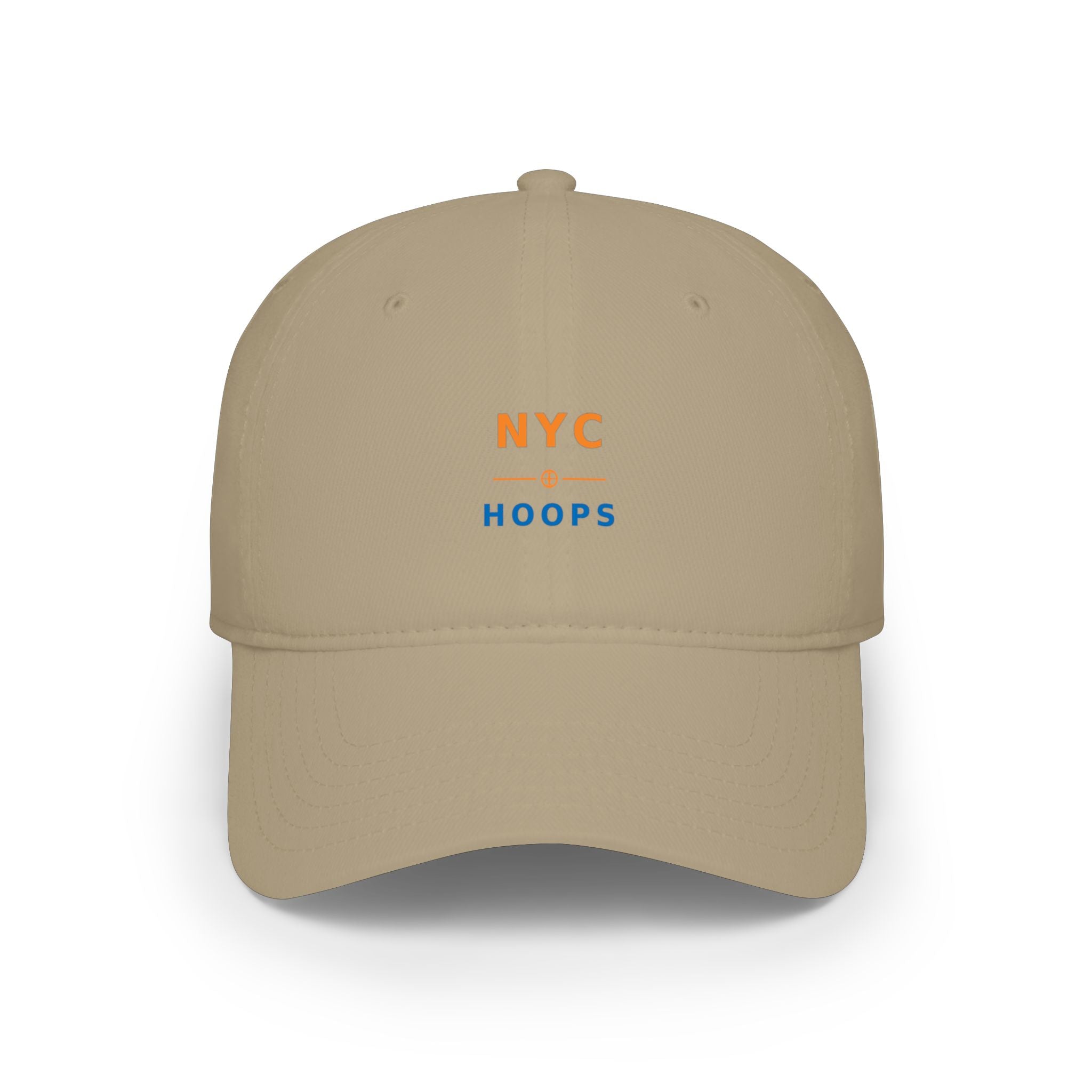 NYC Hoops Low Profile Baseball Cap - Basketball Fan Hat