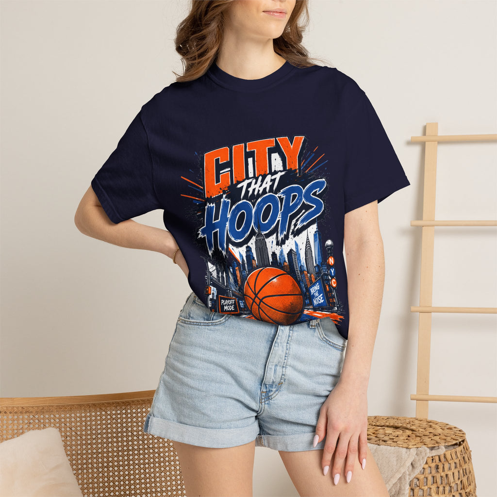 City That Hoops Knicks Themed Unisex T-Shirt