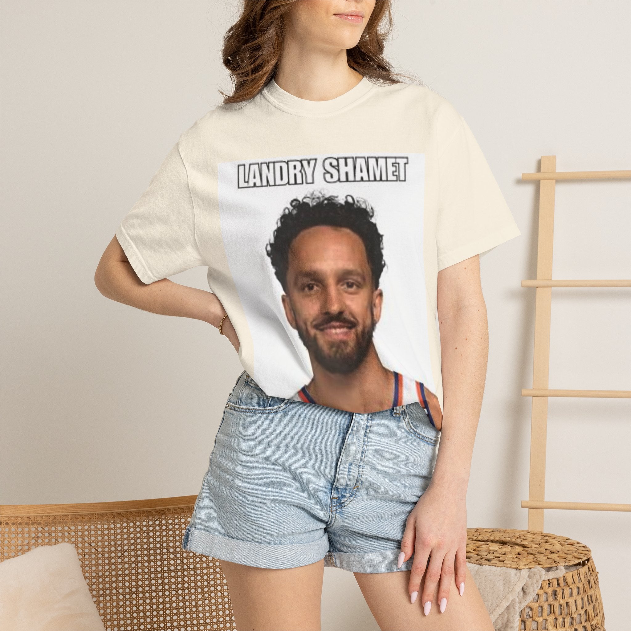 Landry Shamet Bottom Text Meme T-Shirt