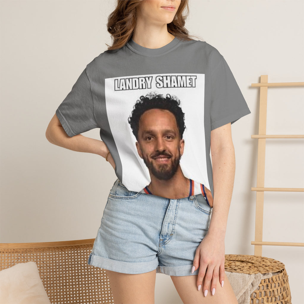 Landry Shamet Bottom Text Meme T-Shirt
